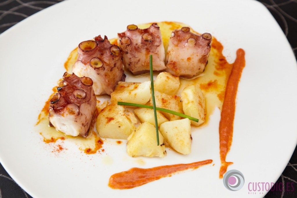 Pincho de pulpo