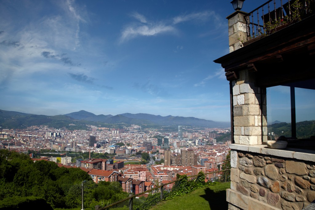 Restaurante Kate Zaharra en el Alto de Artxanda, en Bilbao