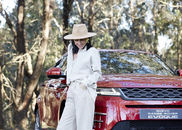 fotografía de moda para land rover con oihana barrasa